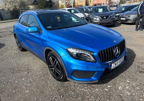 Mercedes-Benz GLA cena 69900 przebieg: 80000, rok produkcji 2015 z Bydgoszcz małe 154